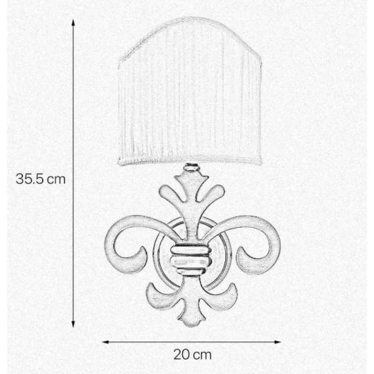 klasszikus mediterran fali lampa folyoso angol amerikai stilusu vilagitas textil buraval artdeco haloszoba vilagos firenzei liliom vintage country stilusu meret.jpg